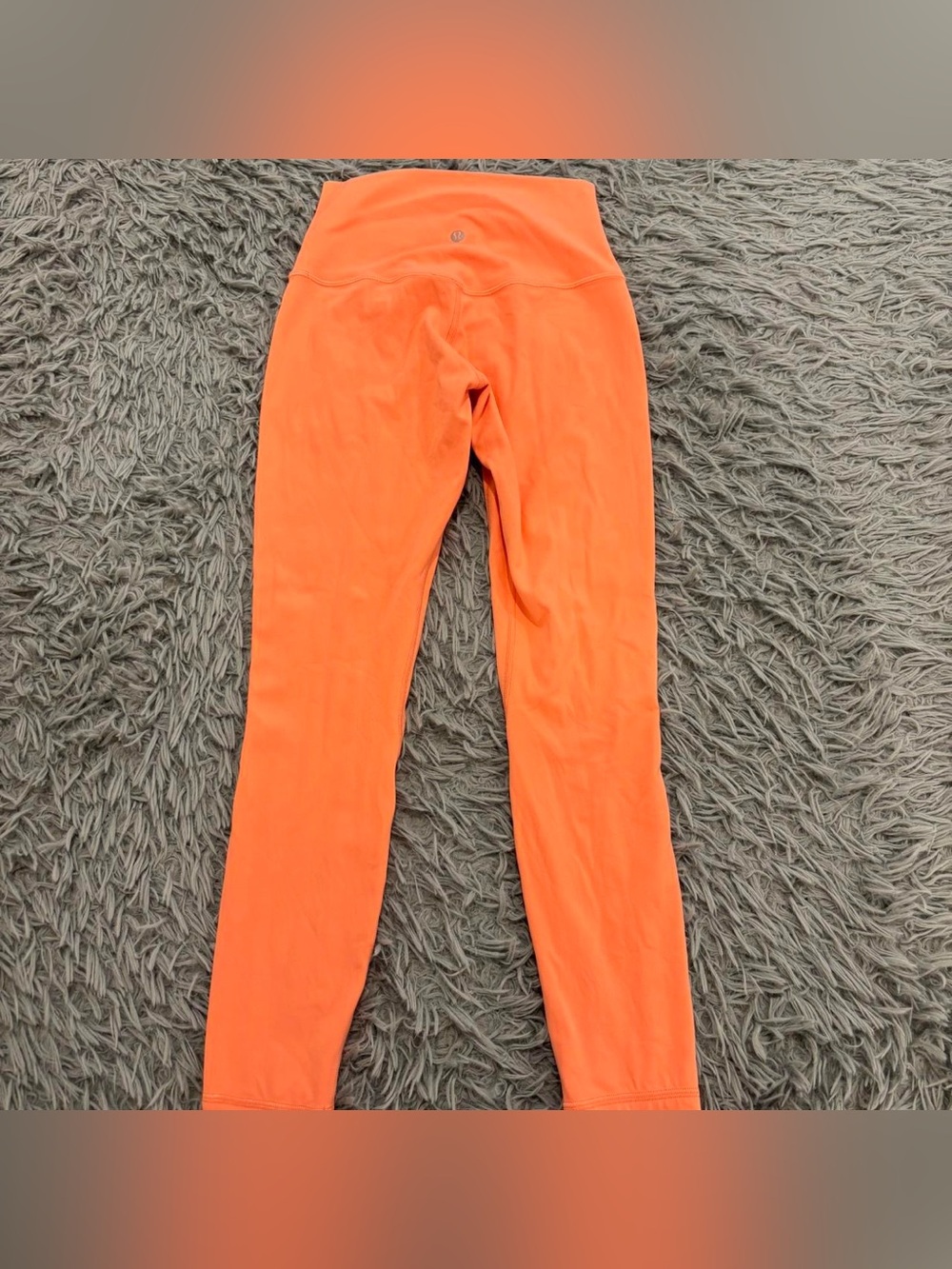 Lululemon Women’s Pink Align High Rise Wunder Under Leggings 25” Size 4 Yoga Gym